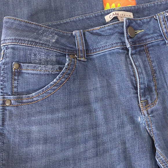FAB Vintage cabi Spring 2010 Contemporary Boot Cut Jean #876 ♥ Worn Once! - Picture 6 of 10